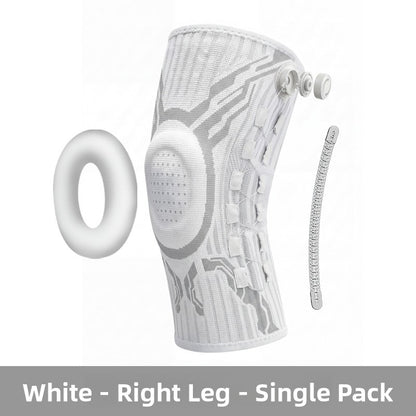 Adjustable Knob Compression Knee Brace for Sports Support