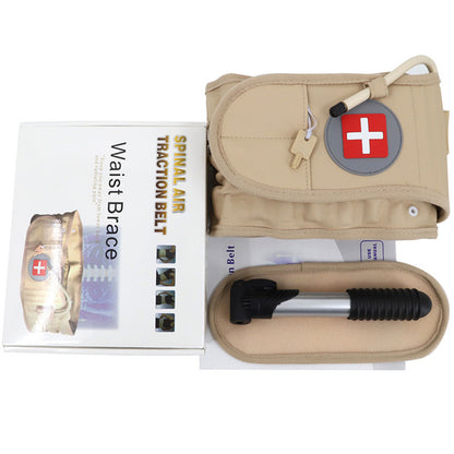 Adjustable Inflatable Lumbar Support Belt