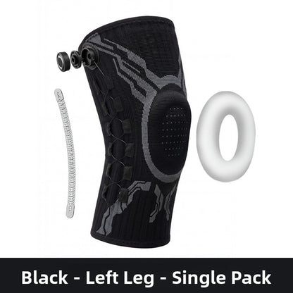Adjustable Knob Compression Knee Brace for Sports Support