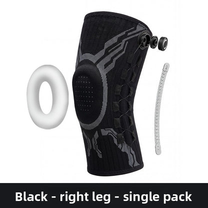Adjustable Knob Compression Knee Brace for Sports Support